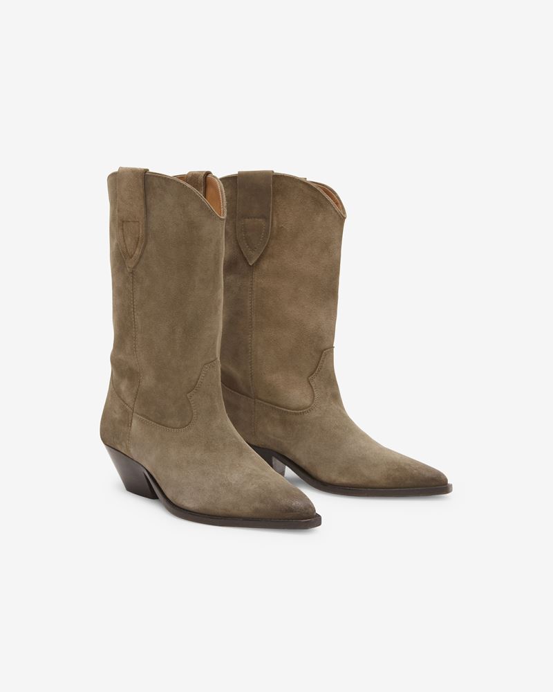 BOTTES SANTIAGS EN CUIR VELOURS DUERTO