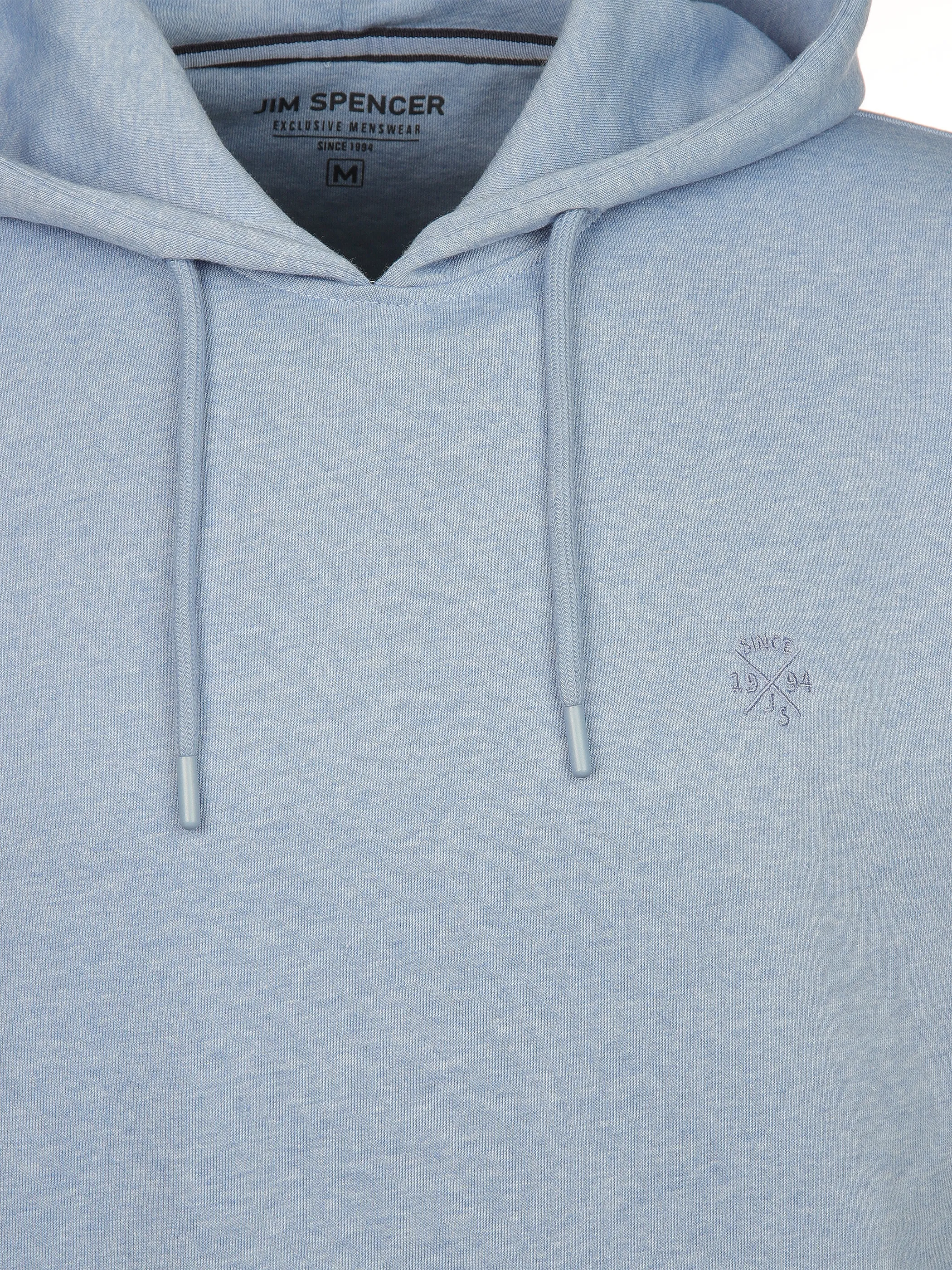 Herren Hoodie in melierter Optik