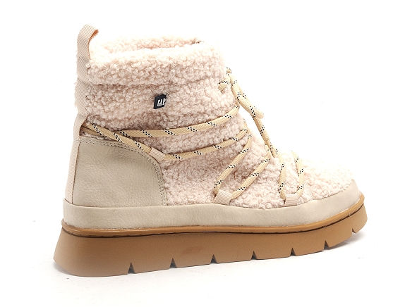 Gap boots bottine plates femme richmond high lace beige