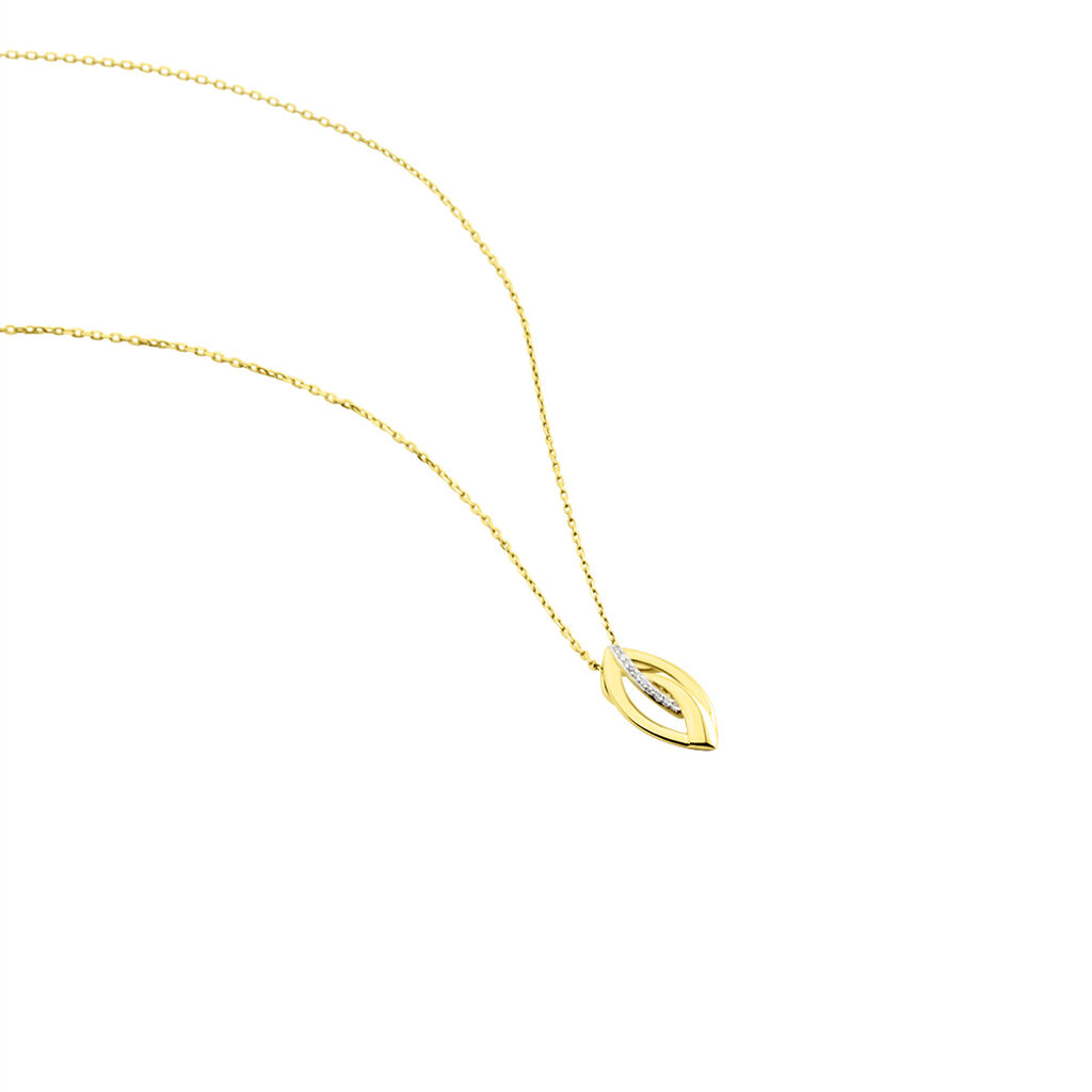 Collier Or Jaune Sven Diamant