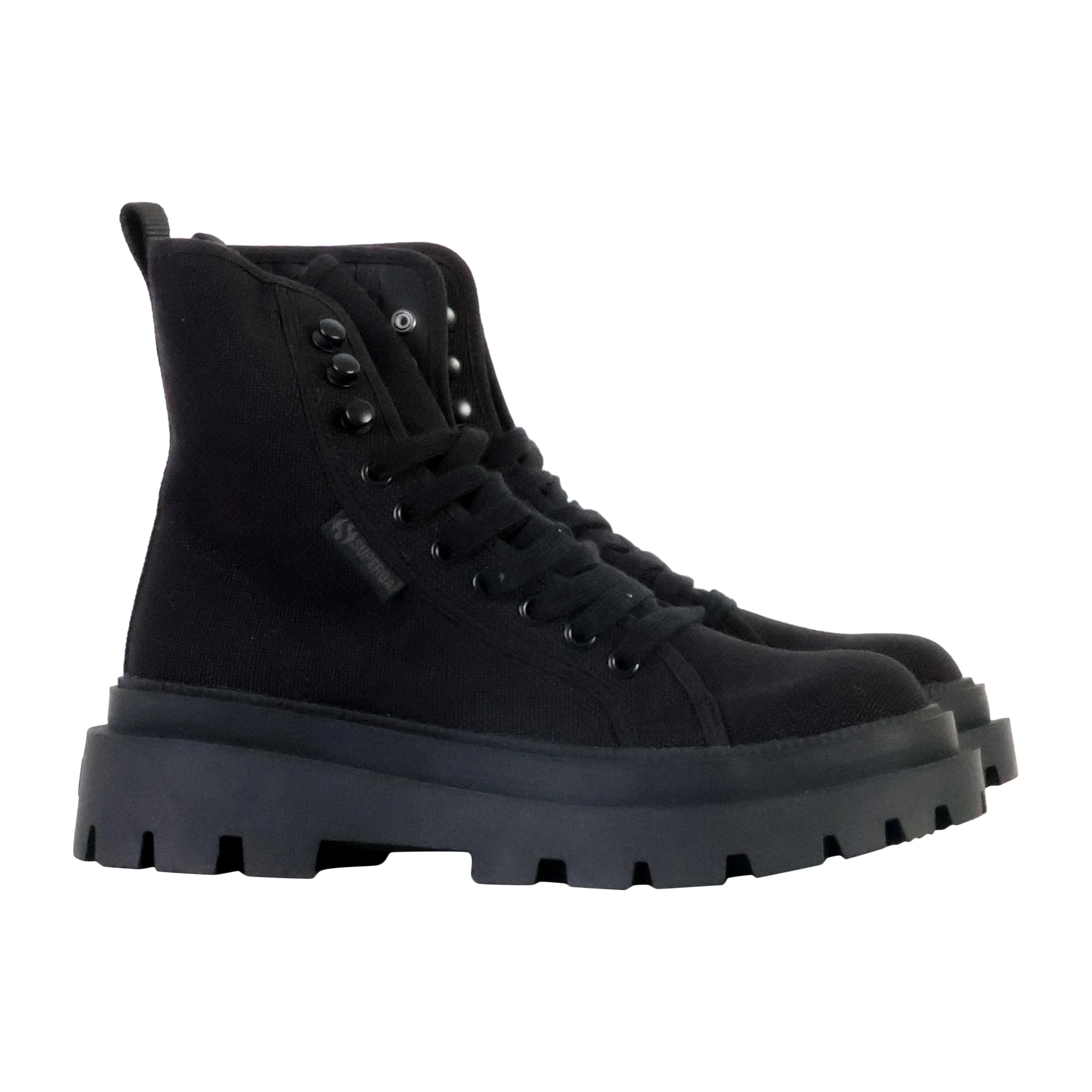 Bottine à lacets superga alpina apex hihg | Noir