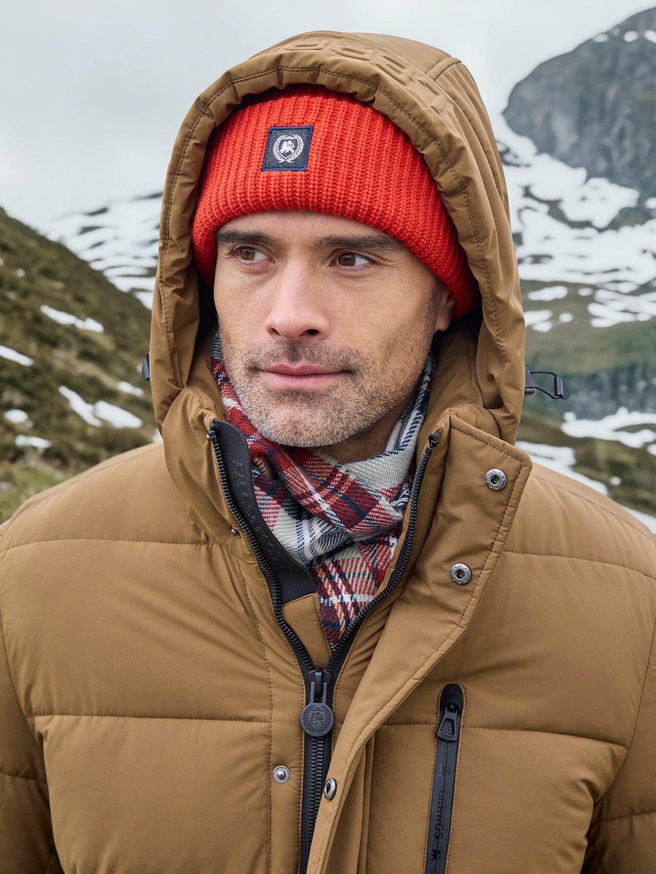 Warmer Wintermantel für Herren