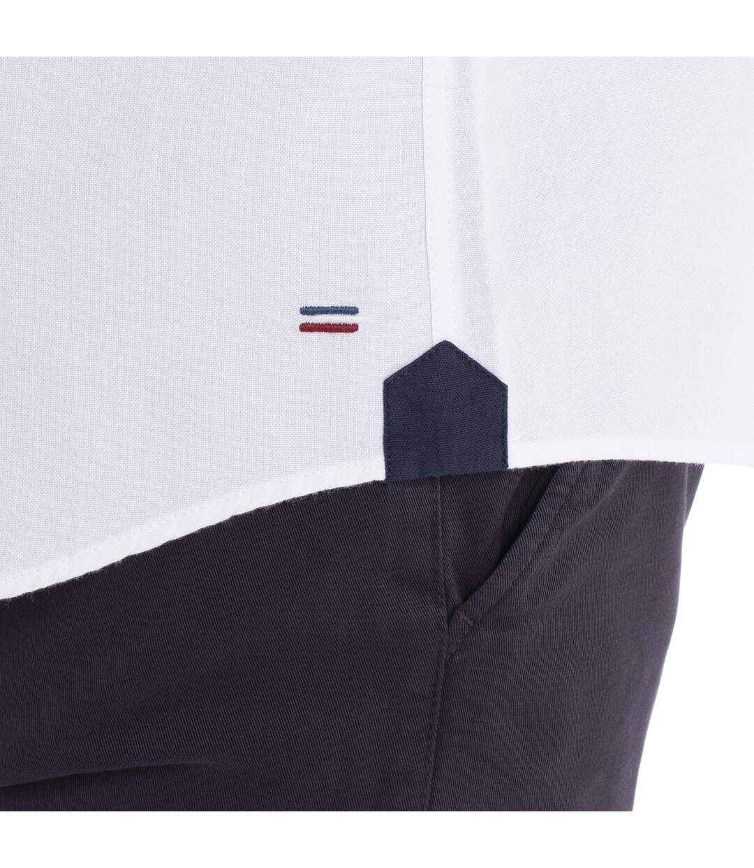 Chemise manches courtes col boutonné coton CEYLAN
