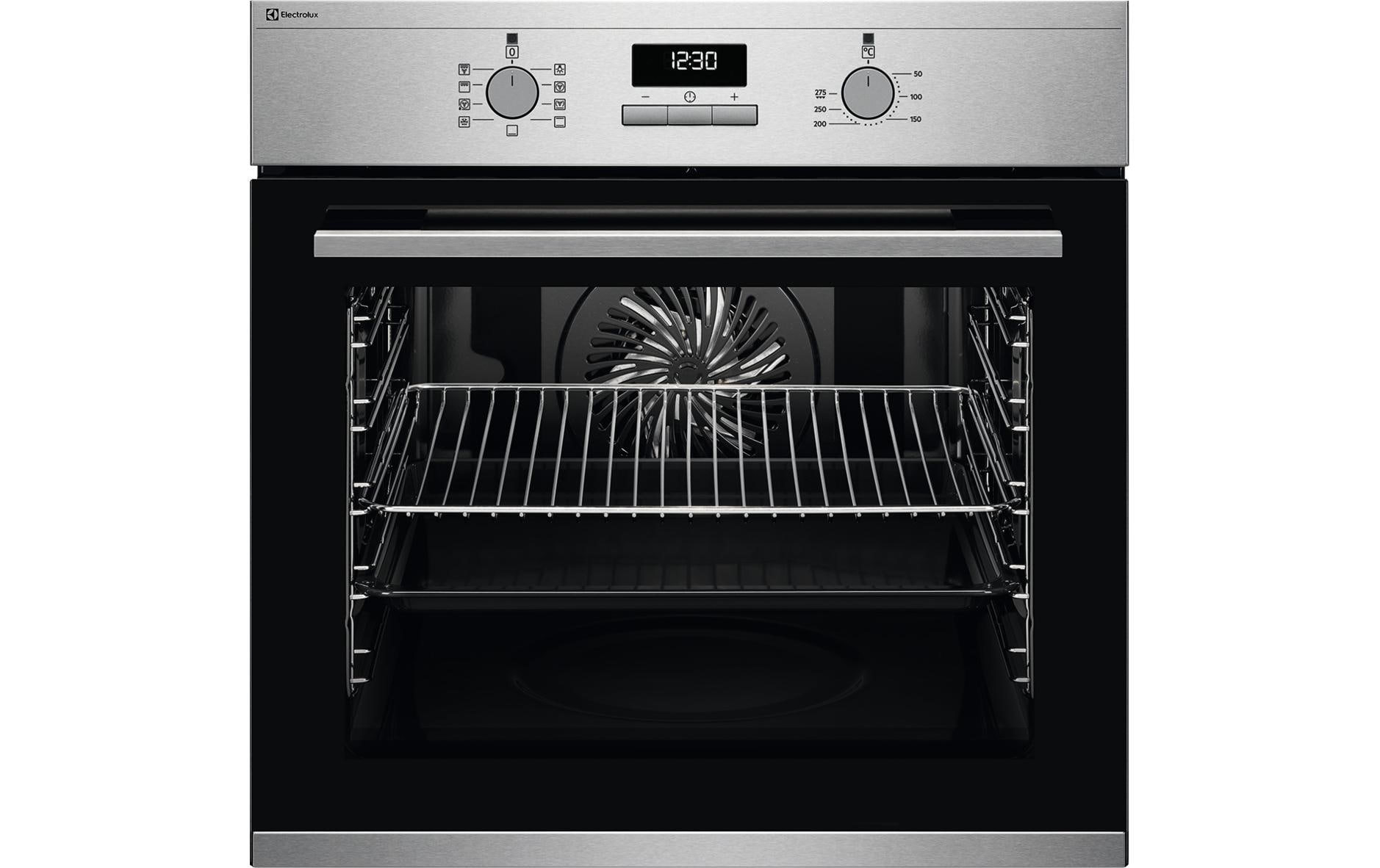 Einbaubackofen EB6L40CN Schwarz/Silber A+<br>Backofen für den Einbau