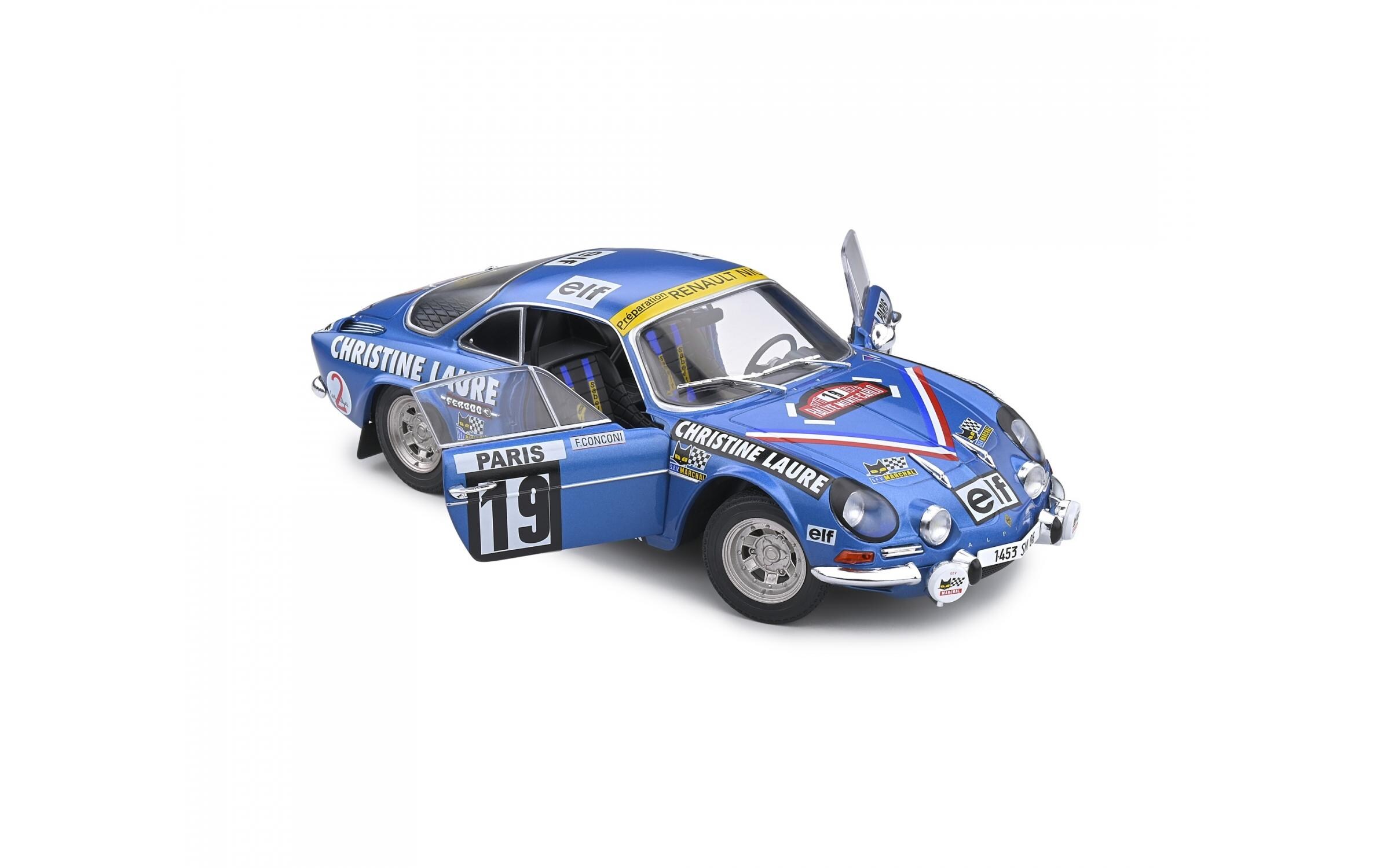 Rally Alpine A110 1600 S #19 1:18Alpine A110 Sammlermodell im Massstab 1:18