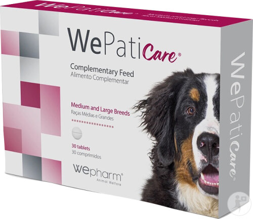 Wepharm WePaticare Medium and Large Chiens Et Chats Cocktail D'Antioxydants 30 30 Comprimés