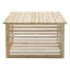 Beskyttelse for luftvarmepumpe 110x70x70-76 cm
