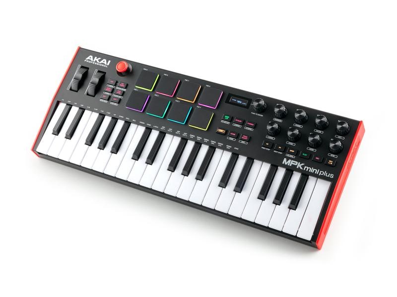 Akai Keyboard Controller MPK Mini Plus Controller für volle, kreative Kontrolle
