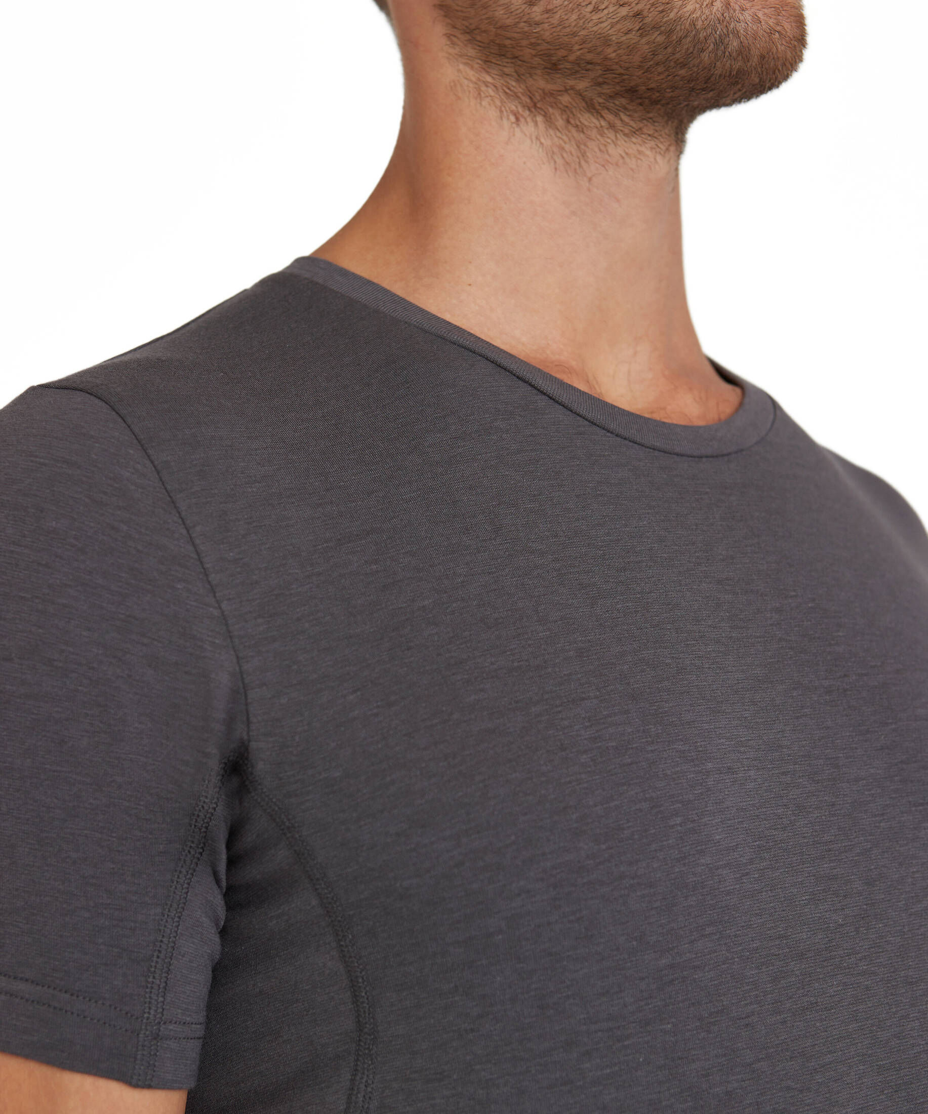 FALKE| Herren Kurzarmshirt Crew Neck