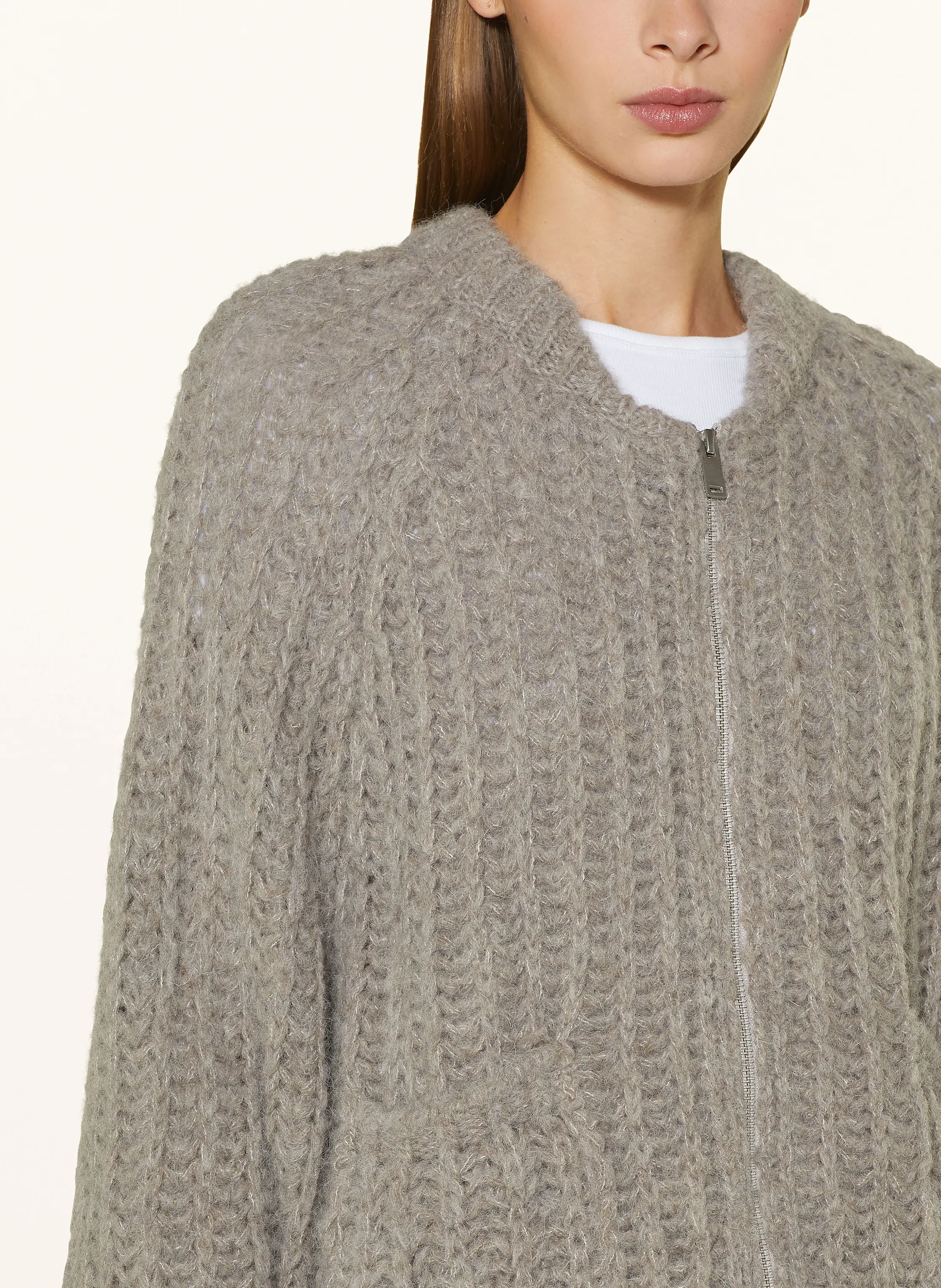 ELIAS RUMELIS Strickjacke ERCORDIE mit Alpaka