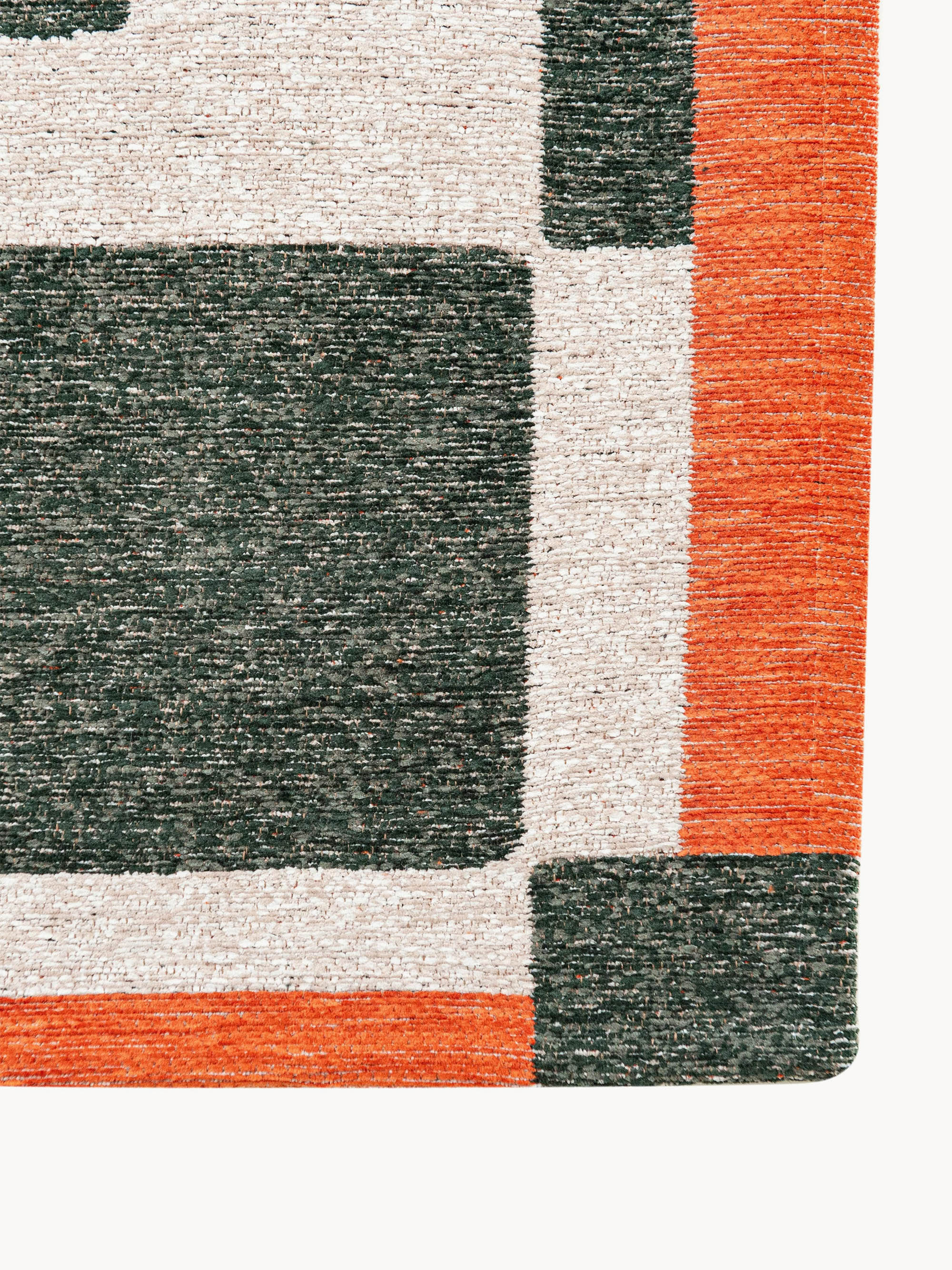 Wasbaar jacquard in- & outdoor vloerkleed Chess