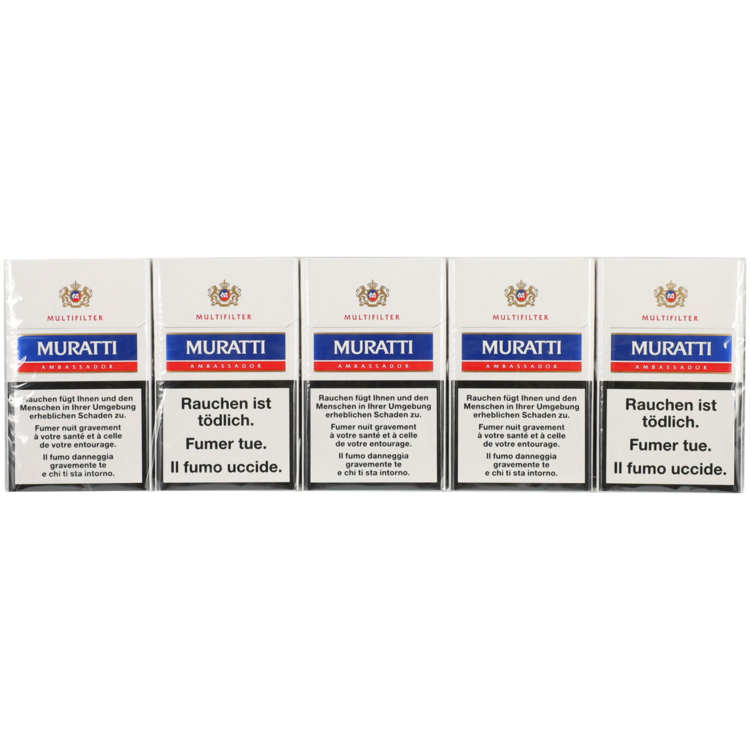 Muratti Zigaretten Ambassador Box Stange