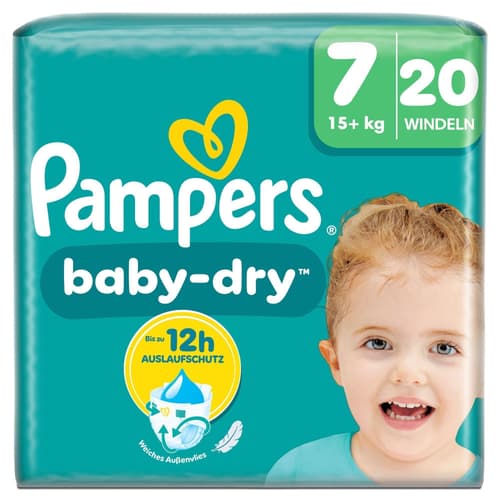 Pampers Baby-Dry Windeln Gr.7, Single Pack, 15+kg