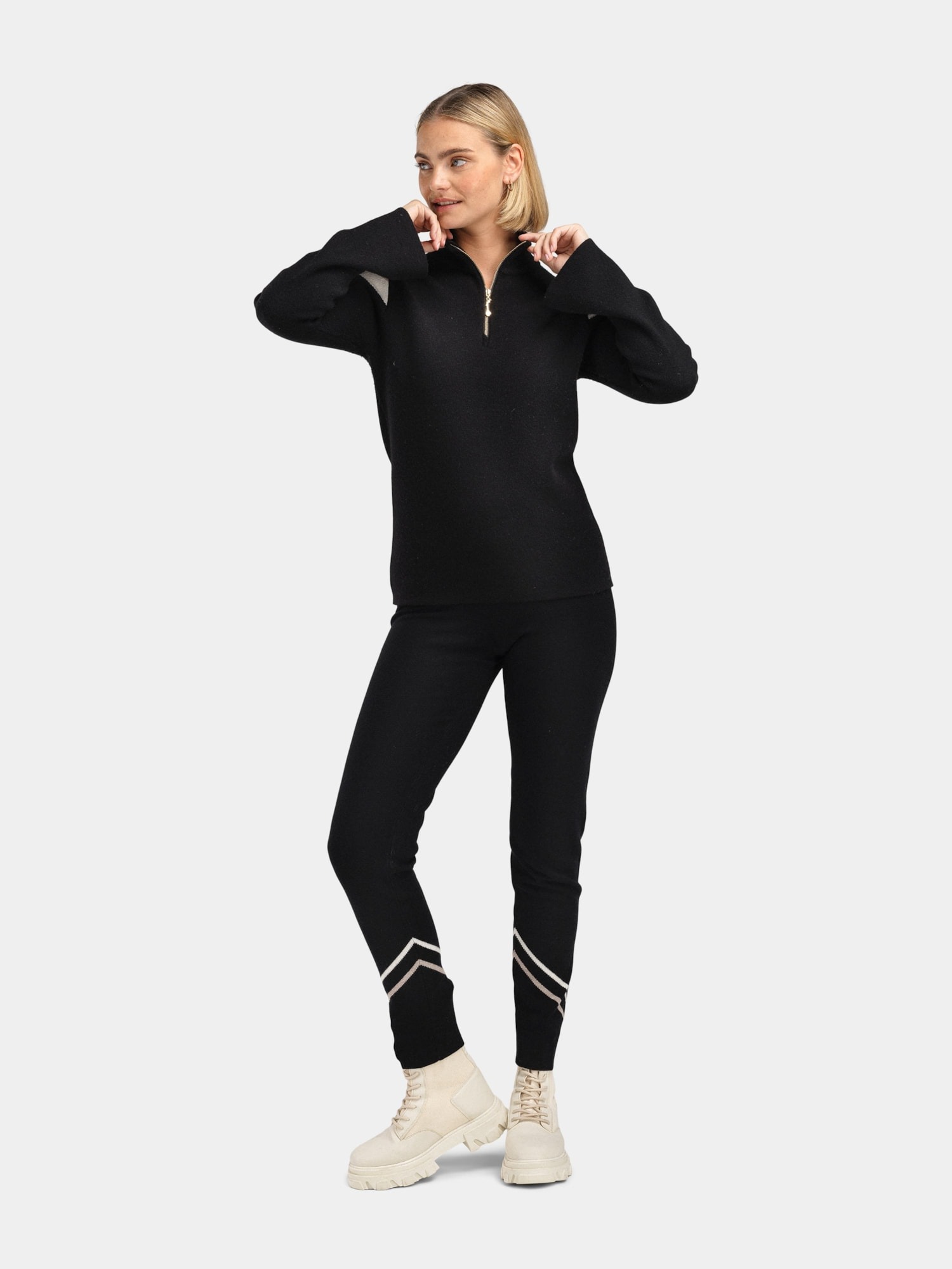 Hemsedal Ullbukse Dame Black
