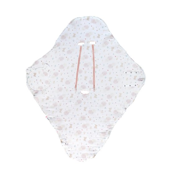 Mix & Match Couverture promenade Mousseline Bio   Lina        de               Noukies