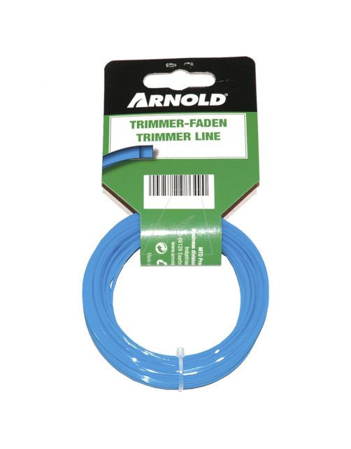 Arnold Trimmerdraad 1.3mm Vierkant - Maaiaccessoires - 15 m