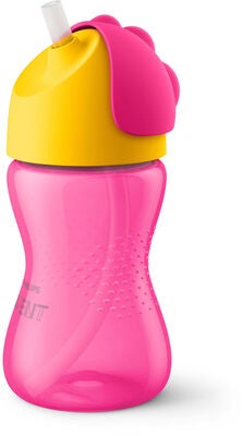 Philips Avent Sugerørkopp 300ml, Rosa