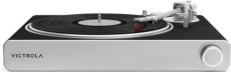 Victrola - VPT-3000 - Platenspeler - Zwart-Grijs - Koolstofvezel Toonarm