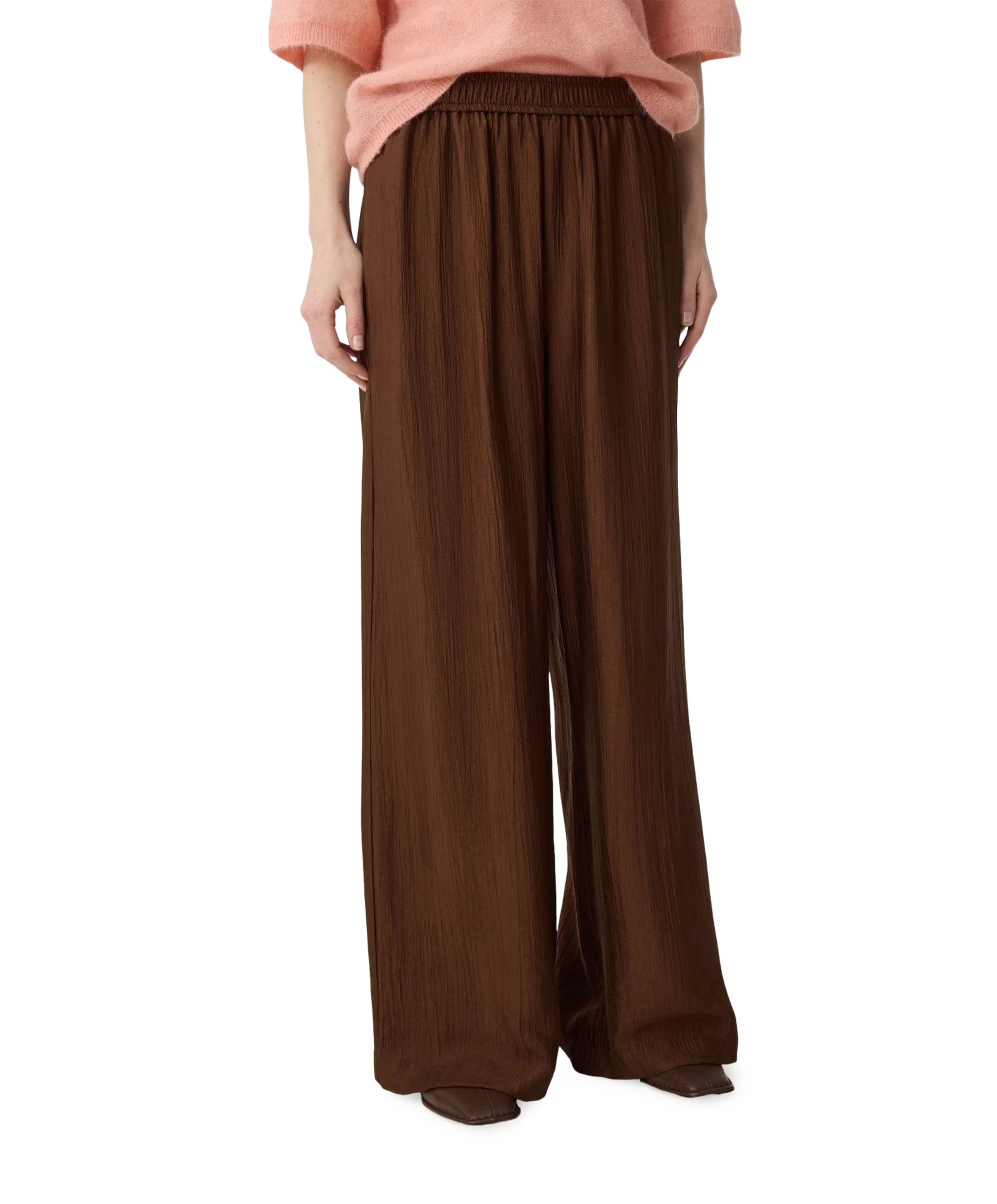 Knit-ted Janou Pants dames broek bruin