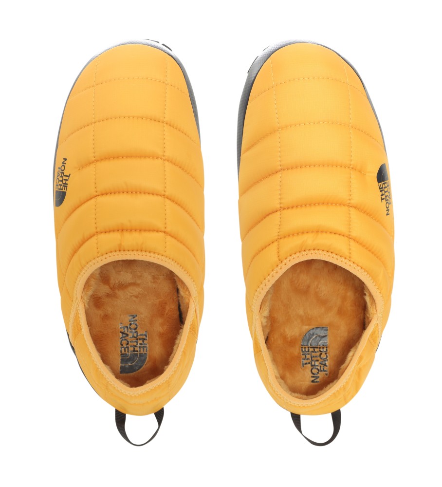Chinelo antiderrapante The North Face Thermoball, amarelo
