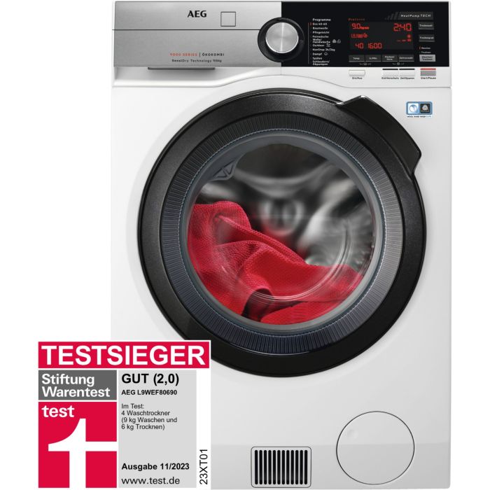 AEG Waschtrockner Serie 9000 SensiDry® L9WEF80690