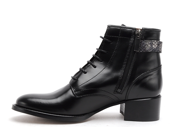 Muratti boots bottine plates femme abygael noir
