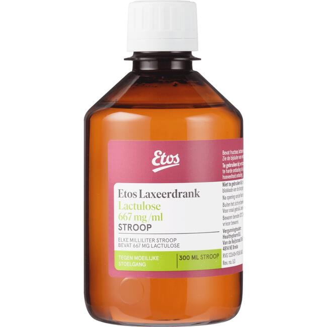 Etos Laxeerdrank Lactulose 667 MG/ML Stroop