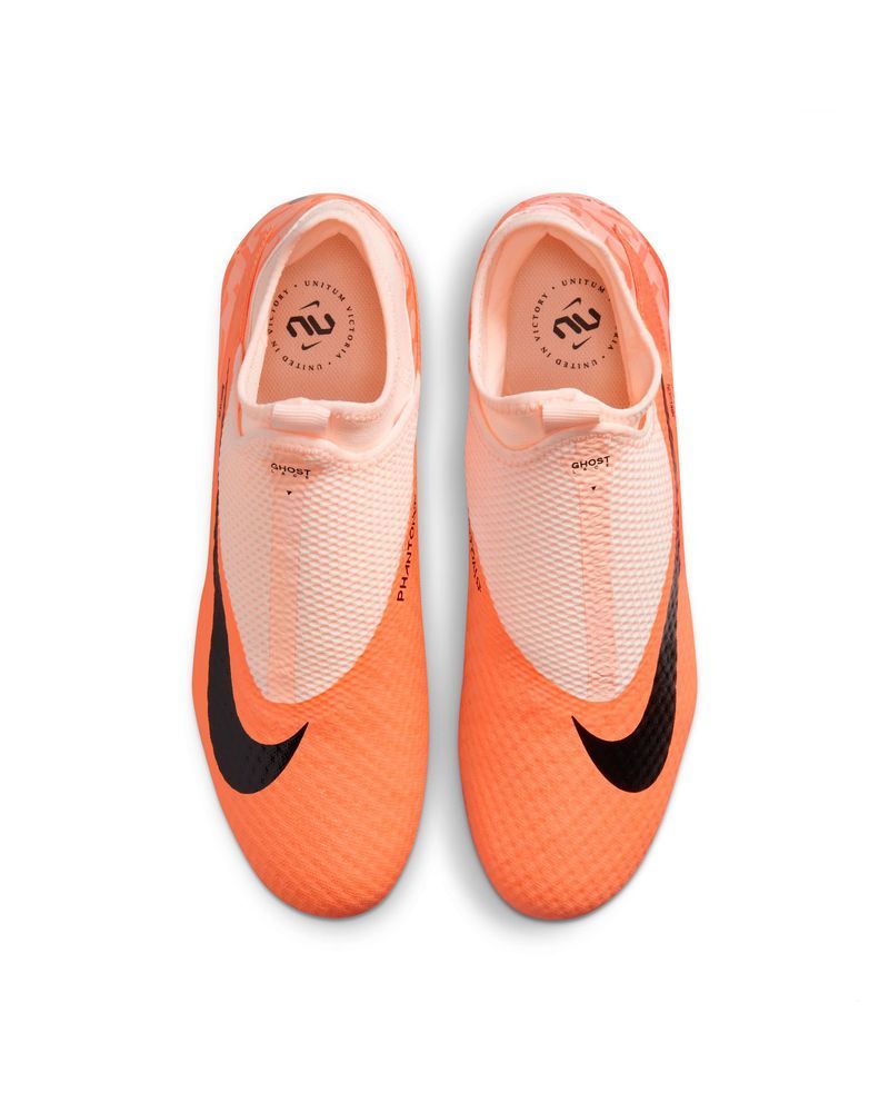 Chaussures de football Nike Phantom GX Academy MG Orange pour homme