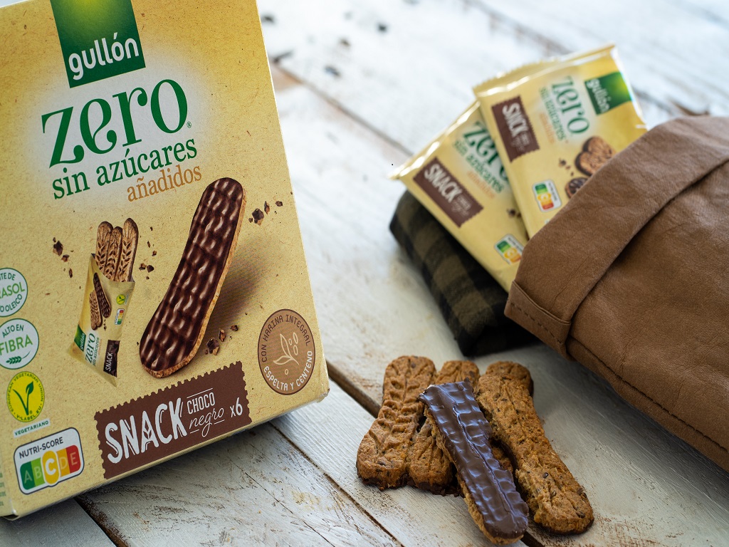 SNACK GULLON CHOCOLATE NEGRO ZERO SEM AÇÚCAR 150 G