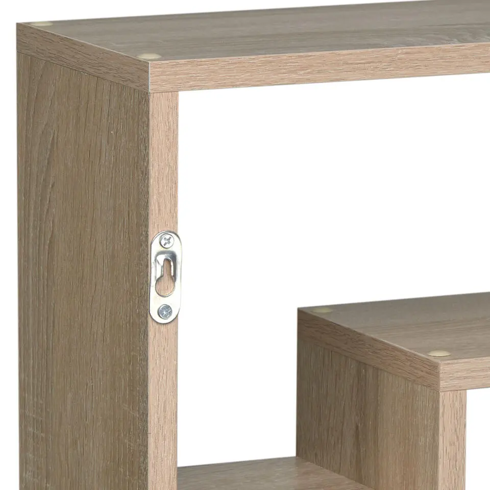 tectake Wandkast Kassandra , Licht Hout, Eiken Sonoma