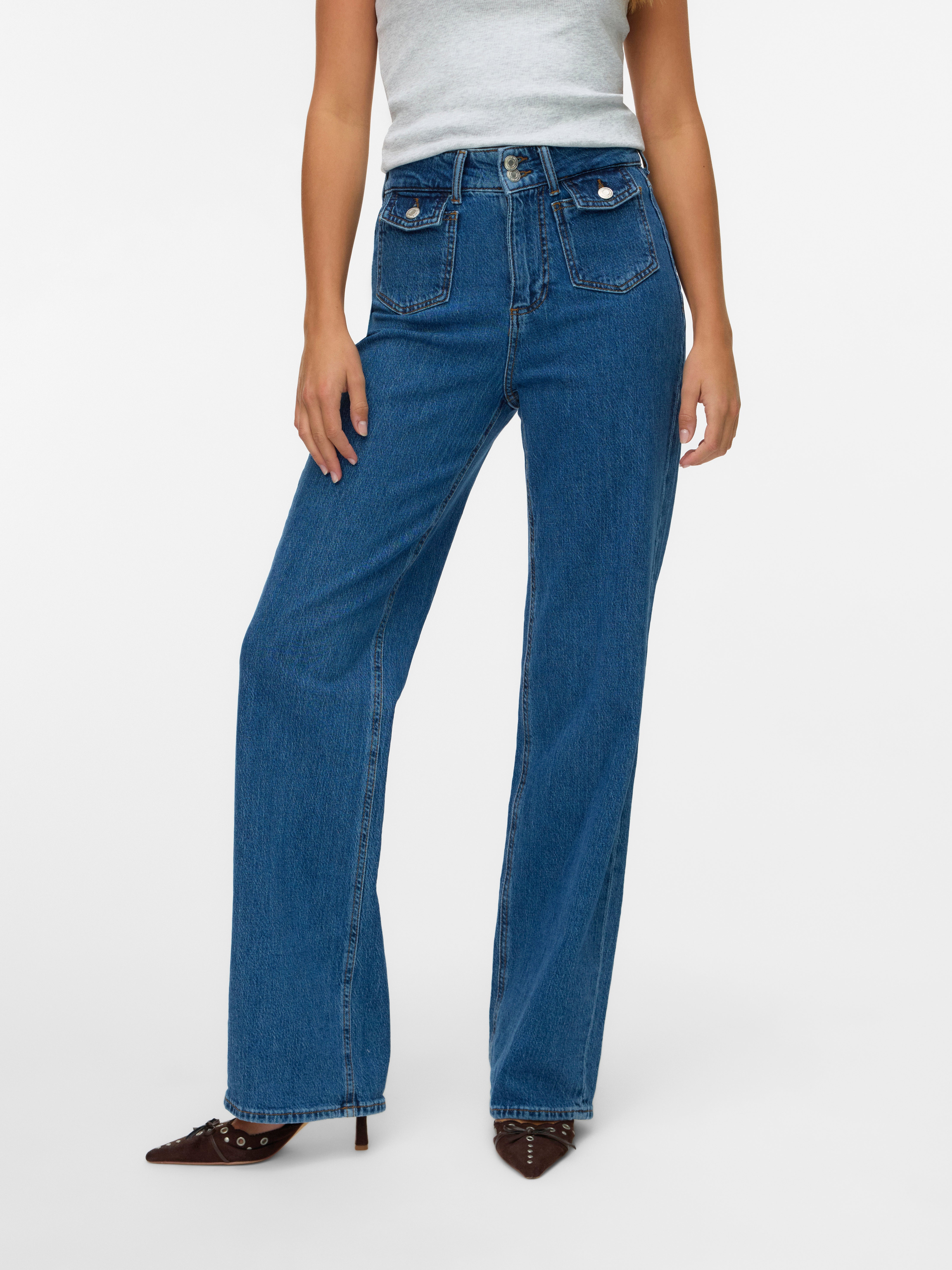 VMTESSA High rise Wide fit Jeans