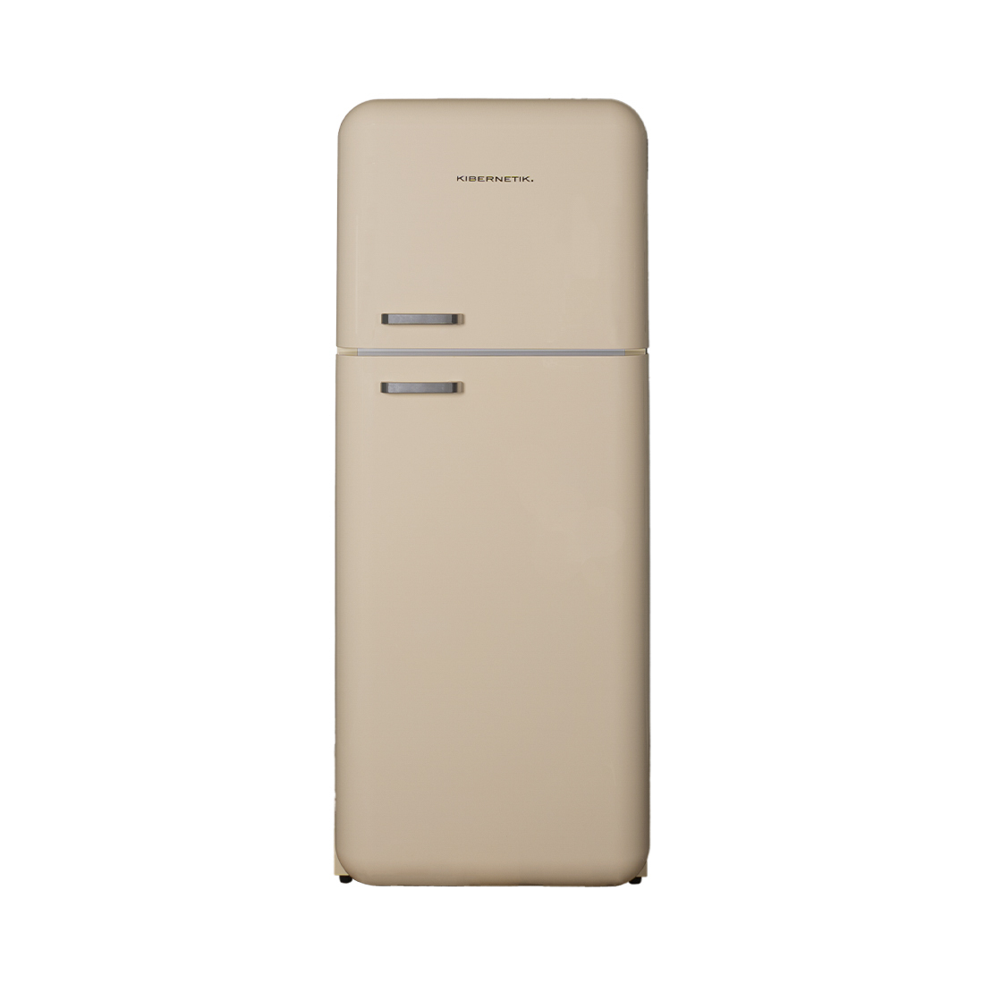 Kibernetik KSTK253 Retro Kühl-Gefrierkombination 237 Liter, beige