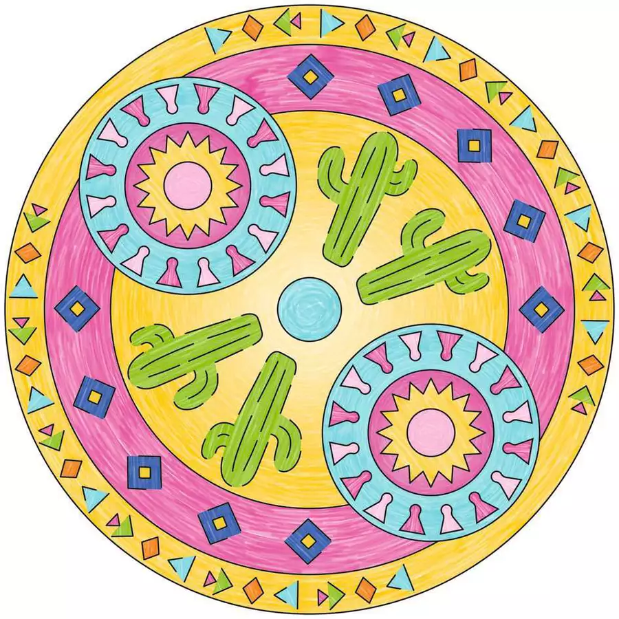 Ravensburger Mandala Designer Lama bunt