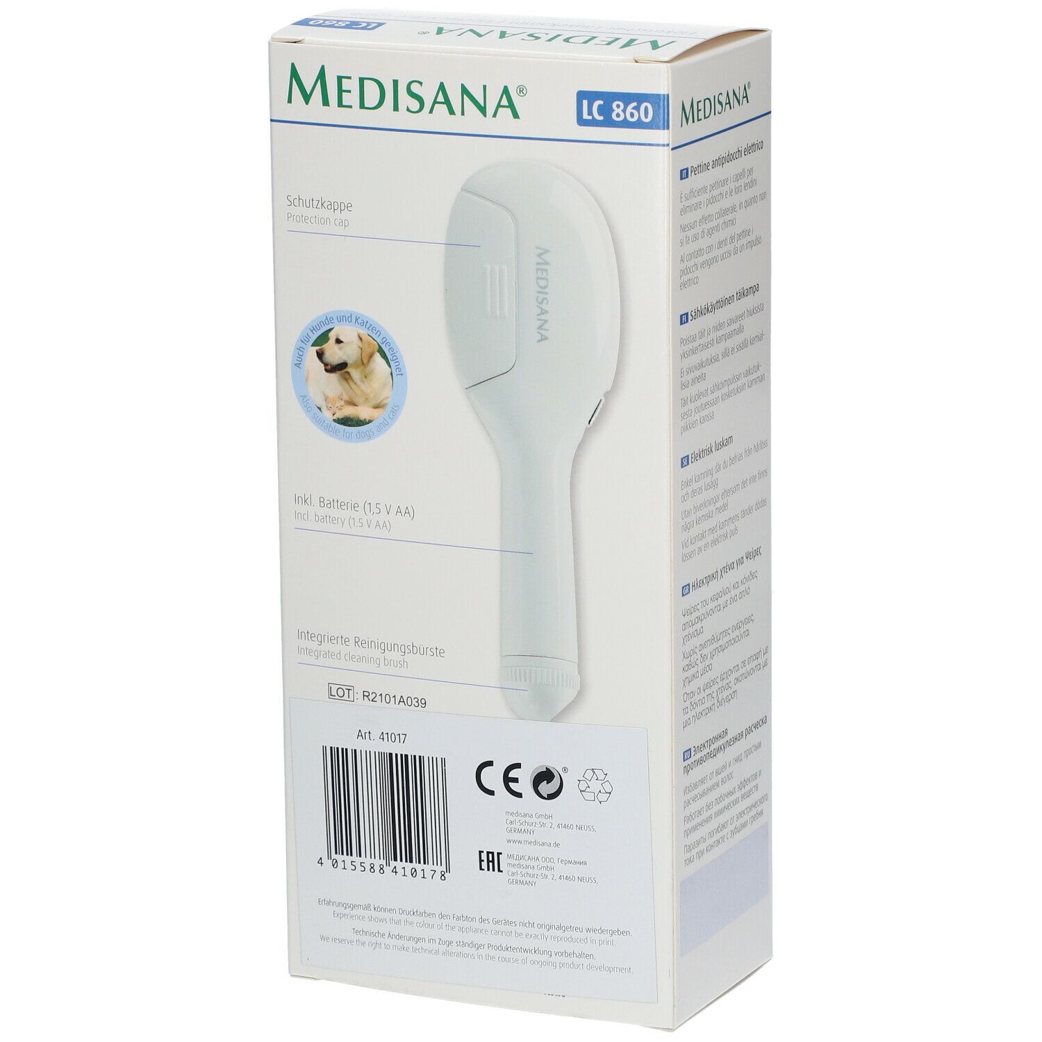 medisana LC 860 Läusekamm