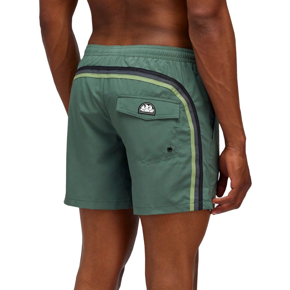Sundek  Stretch Elastic Waist Short Swimshorts