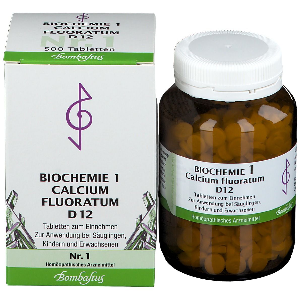 Bombastus Biochemie 1 Calcium fluoratum D 12 Tabletten