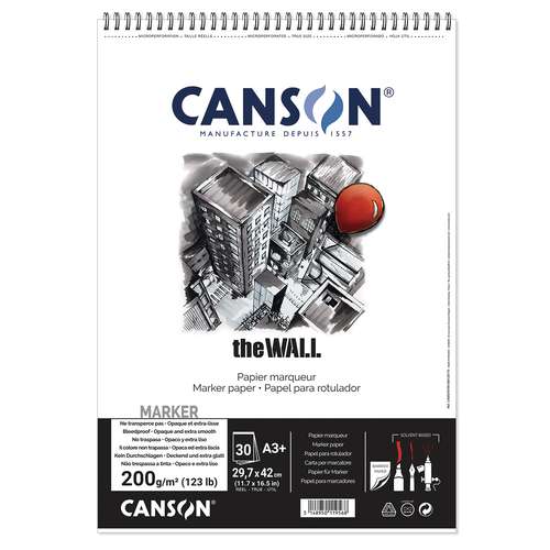 CANSON® Spiralblock The Wall