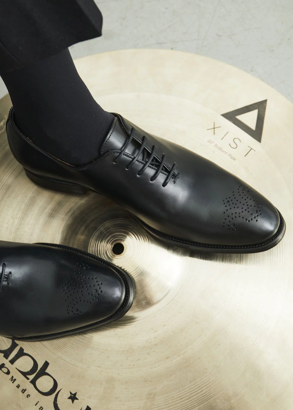 RICHELIEU OMAR CUIR NOIR