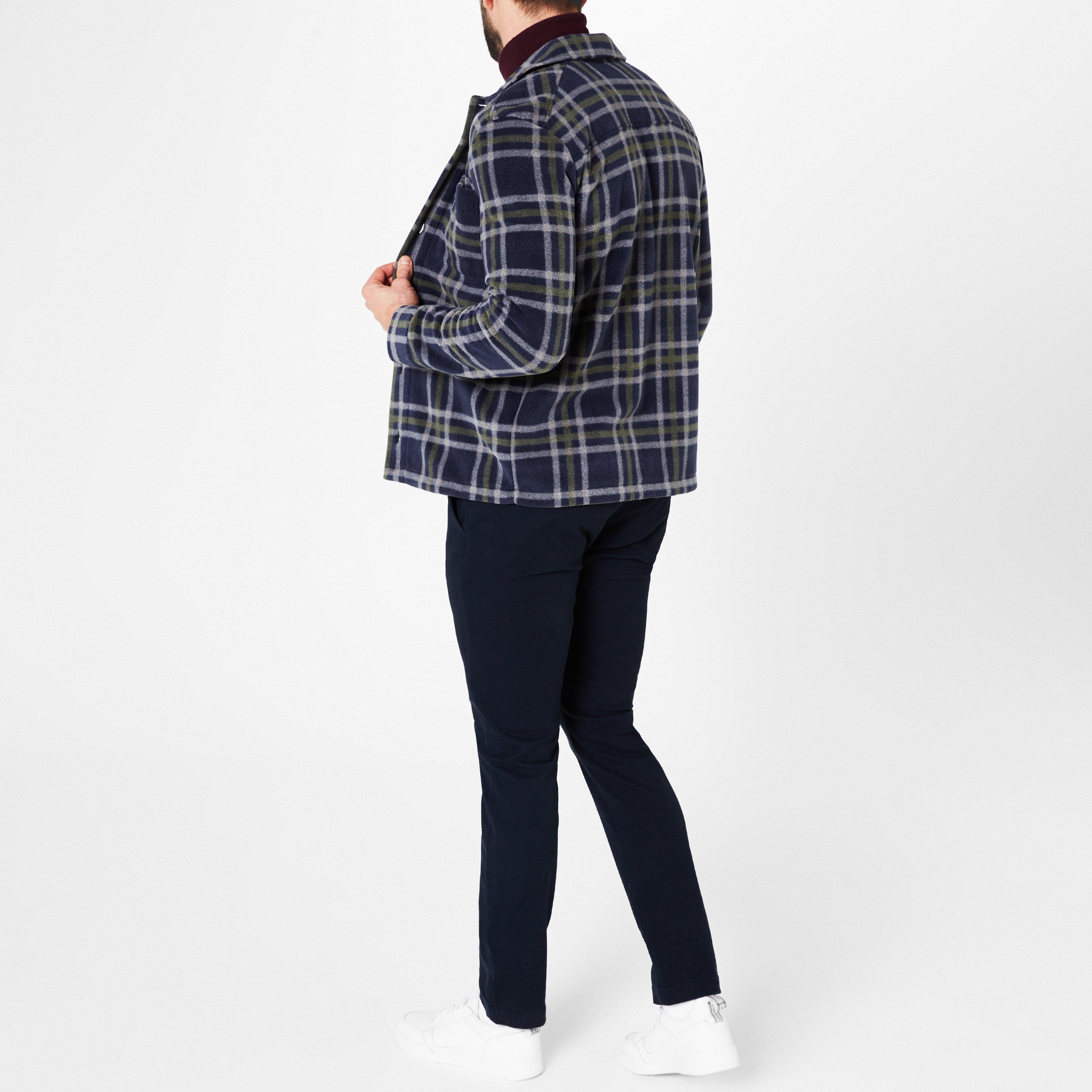 Lyle and Scott Lyle and Scott Fleece Overshirt Mens