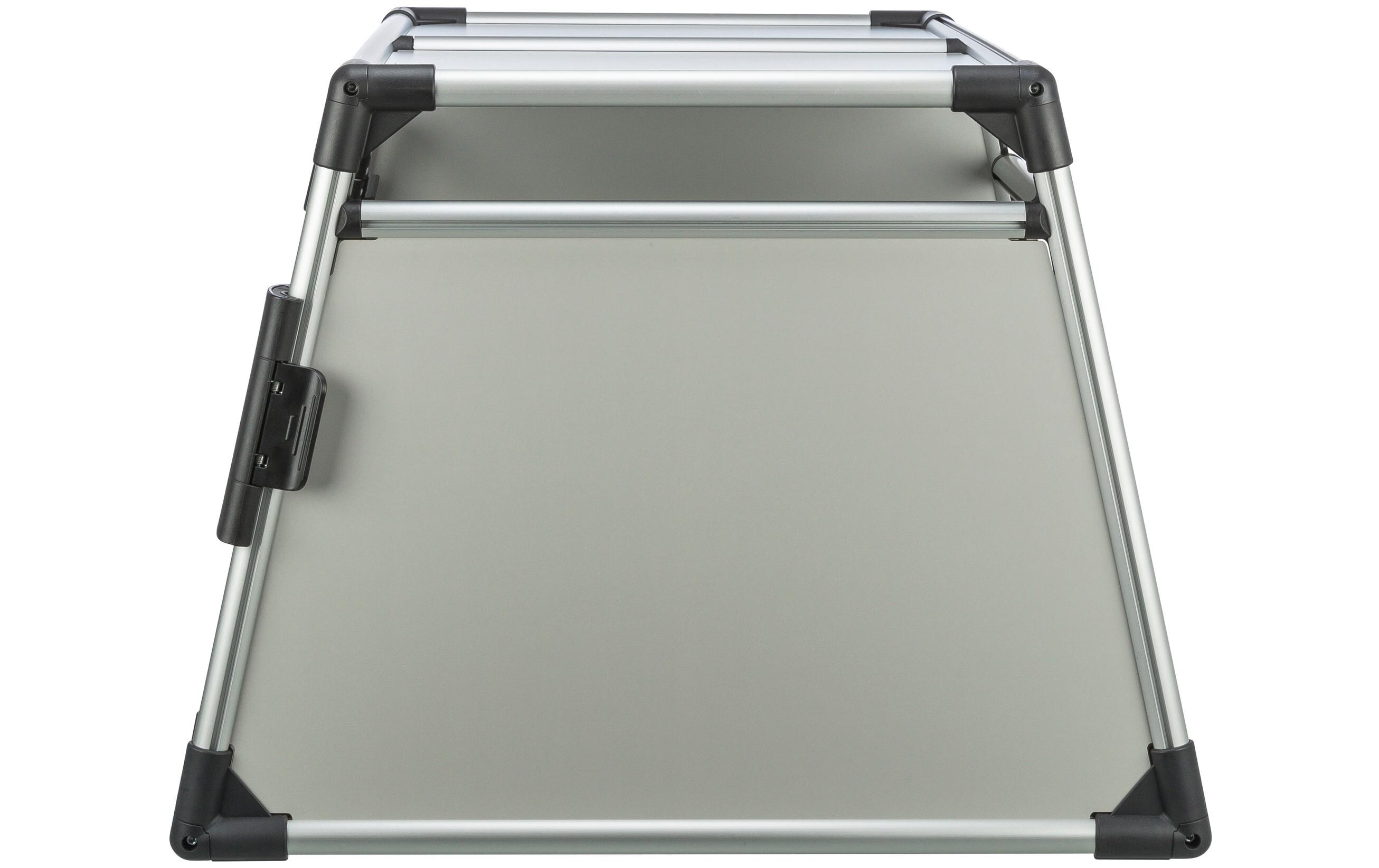 Transportbox Doppelbox Aluminium<br>Transportbox für 2 Hunde