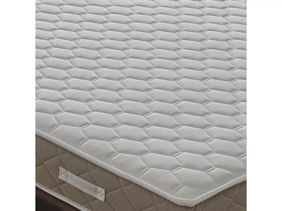 Matelas à ressorts ensachés et mousse à mémoire de forme, Gold Relax, hauteur 25 cm, gel à mémoire de 4 cm 140x200 cm