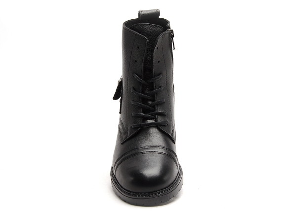 Margarita mariotti boots bottine plates femme h2251 noir