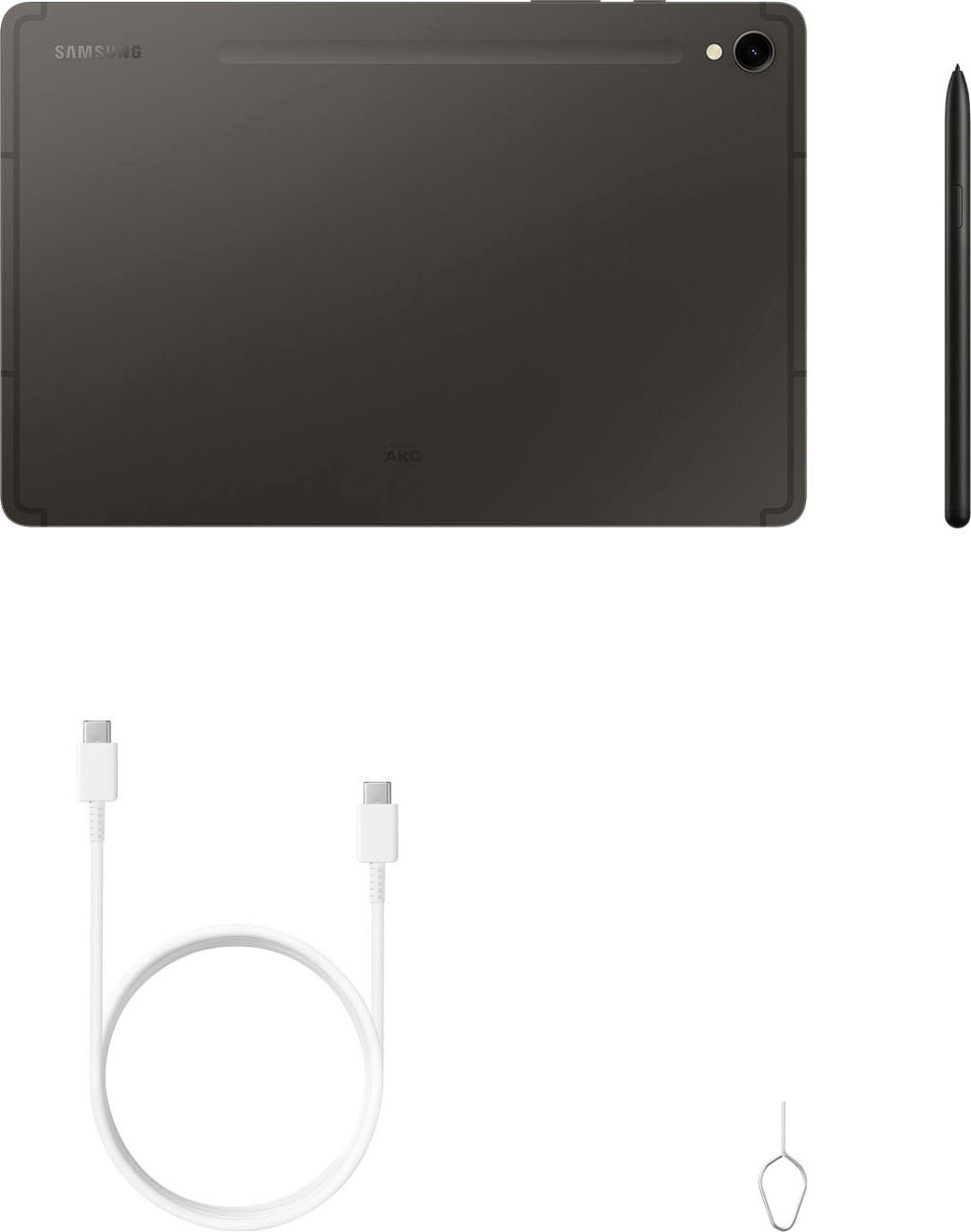Samsung Tablet »Galaxy Tab S9 WiFi« (27,81 cm / 11 ″) Android 128 GB WQXGA AI-Funktionen)