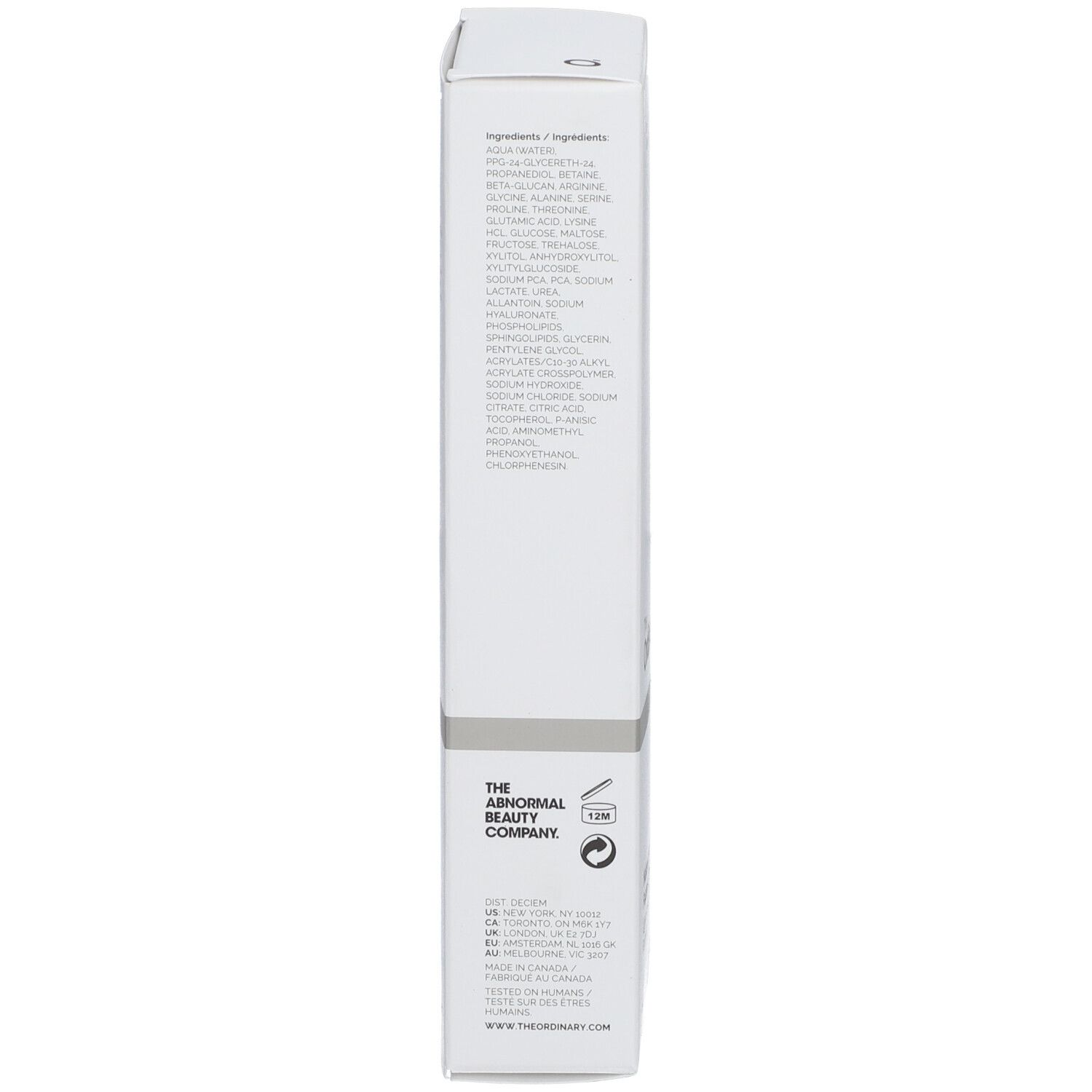 The Ordinary Natural Moisturizing Factors + Beta Glucan