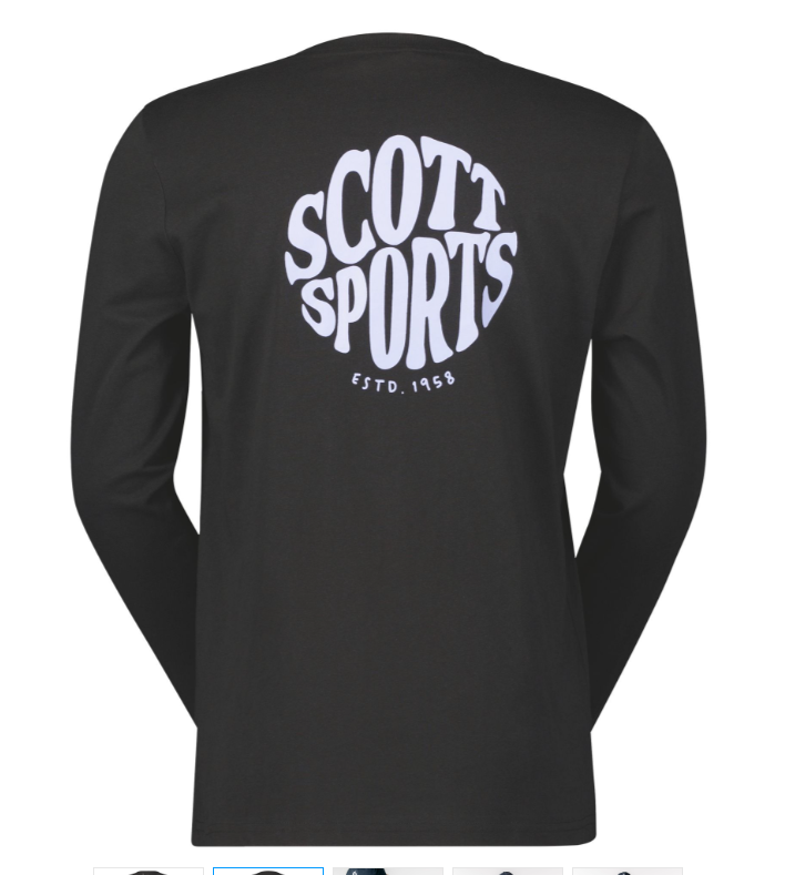 SCOTT Graphic Trøje, Sort