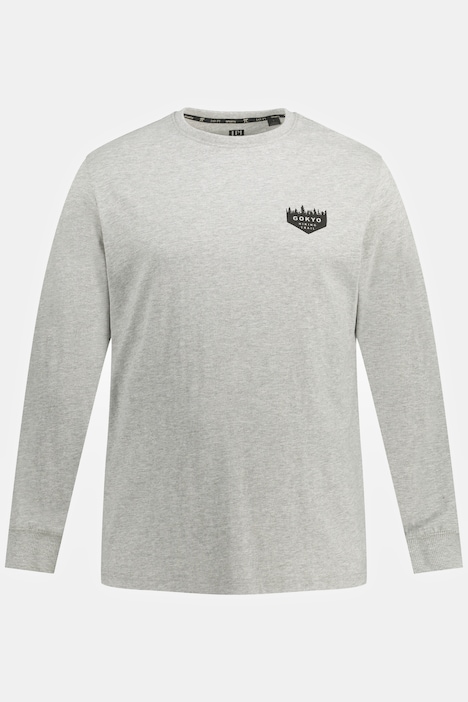 JAY-PI Longsleeve, Outdoor, Rundhals, Gokyo Rücken Print