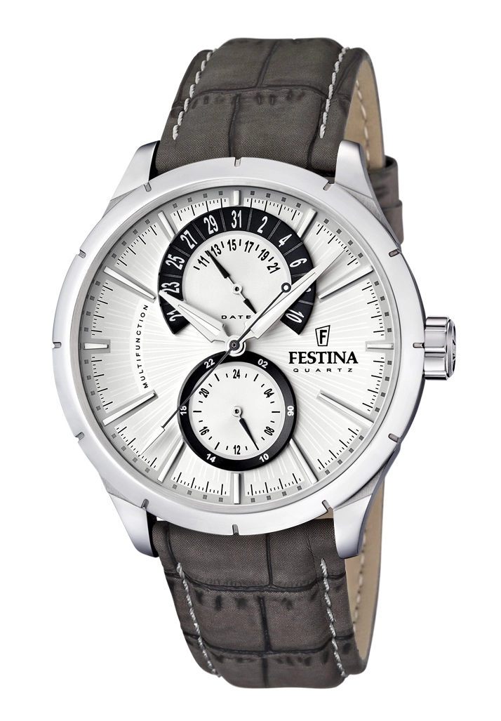 Festina Herren-Multifunktionsuhr Anthrazit F16573/2