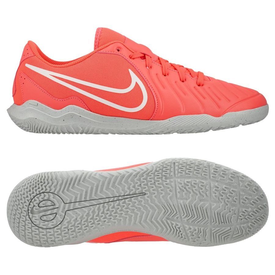 Nike Tiempo Legend 10 Club IC Mad Energy - Hot Lava/Blanc