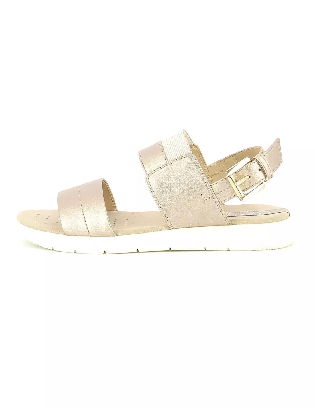 GEOX DANDRA - Sandales & nu-pieds Champagne
