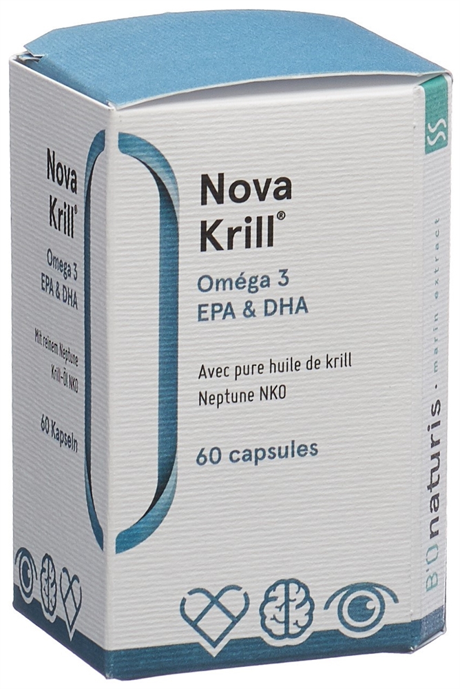NOVAKRILL Krillöl Kaps 500 mg 60 Stk